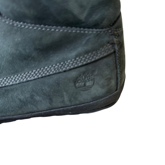 Timberland Eden Square Combat Boots Women's 9 Green Nubuck Lace Up Ankle Sneaker - Picture 8 of 12